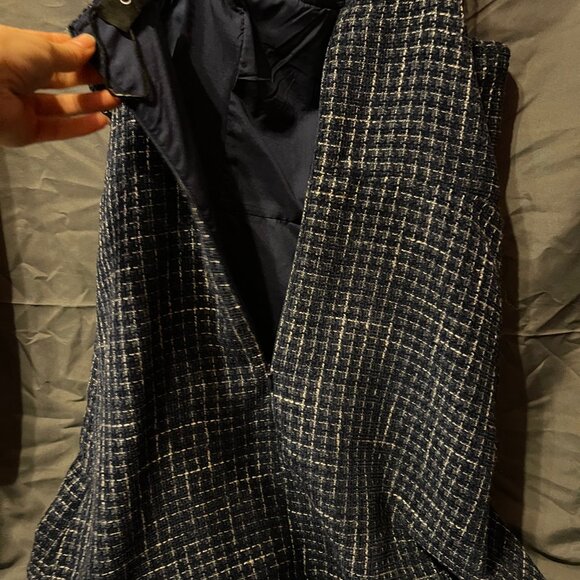 NWOT Womens Cider Tweed Cropped Blazer and Short Cami Tweed Dress - Picture 14 of 15